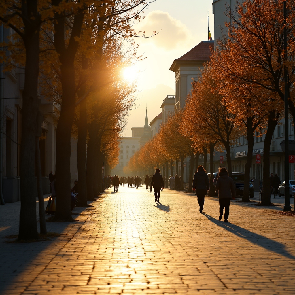 Шумен - централна градска зона, България